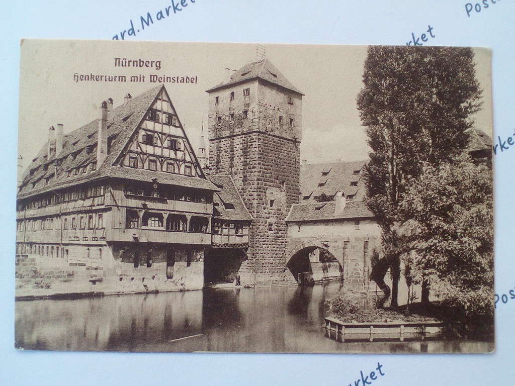 /Germany/DE_place_19xx_Nurnberg, Henkerturm mit Weinstadel.jpg